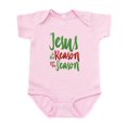 thumbnail image 1 of CafePress - Jesus Is The Reason Infant Bodysuit - Baby Light Bodysuit, Size Newborn - 24 Months, 1 of 4