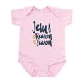 thumbnail image 1 of CafePress - Jesus Is The Reason Infant Bodysuit - Baby Light Bodysuit, Size Newborn - 24 Months, 1 of 4