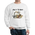 thumbnail image 1 of CafePress - Jesus Is The Reason Sweatshirt - Crew Neck Sweatshirt, 1 of 4