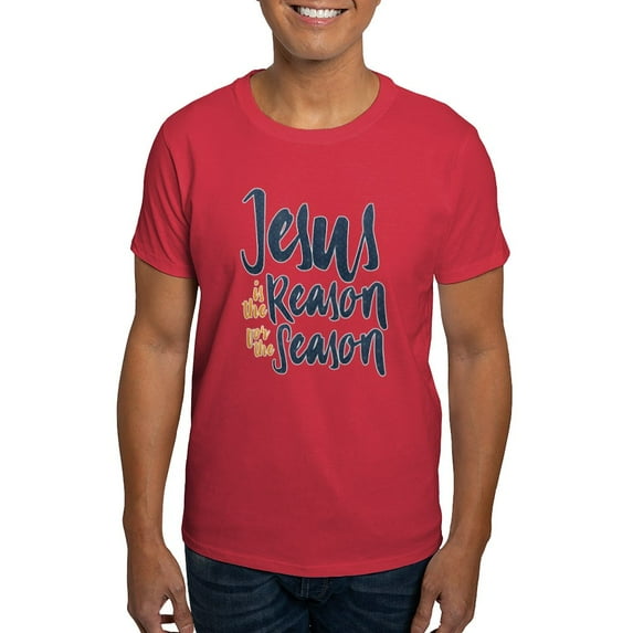 CafePress - Jesus Is The Reason T Shirt - Men's Classic Graphic Cotton T-Shirt