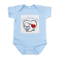 thumbnail image 1 of CafePress - Jesus Loves Me Blue Lamb Infant Bodysuit - Baby Light Bodysuit, Size Newborn - 24 Months, 1 of 4