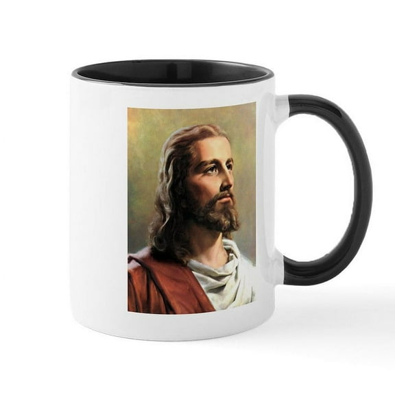 CafePress - Jesus Mug - 11 oz Ceramic Mug - Novelty Coffee Tea Cup