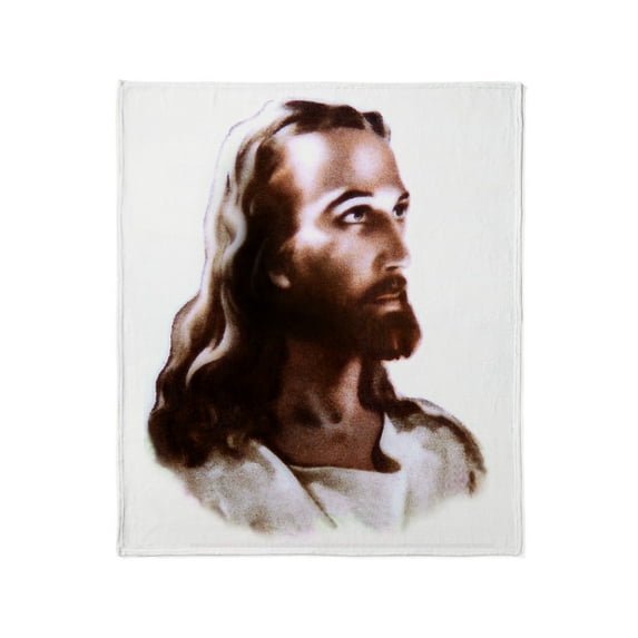 CafePress - Jesus Throw Blanket - Soft Fleece Throw Blanket, 50"x60" Stadium Blanket
