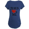thumbnail image 1 of CafePress - Jesusheartsme Maternity Dark T Shirt - Maternity Dark T-Shirt, 1 of 3