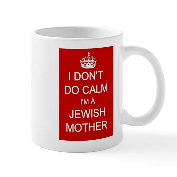 CafePress - Jewish Mother Mug - 11 oz Ceramic Mug - Novelty Coffee Tea Cup