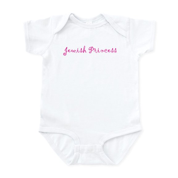 CafePress - Jewish Princess Infant Bodysuit - Baby Light Bodysuit, Size Newborn - 24 Months