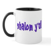 CafePress - Jewish Shalom Yall Mug - 11 oz Ceramic Mug - Novelty Coffee Tea Cup