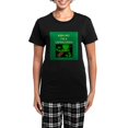 thumbnail image 1 of CafePress - Jewish St. Patrick's Day Women's Dark Pajamas - Women's Short Sleeve Print T-Shirt and Pants Dark Cotton Pajama Set, 1 of 7