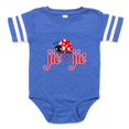 thumbnail image 1 of CafePress - Jie Jie - Cute Infant Baby Football Bodysuit, 1 of 3