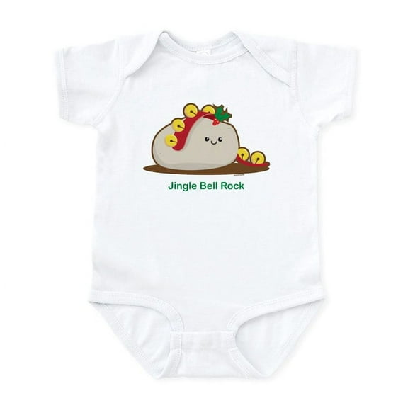 CafePress - Jingle Bell Rock Infant Bodysuit - Baby Light Bodysuit, Size Newborn - 24 Months