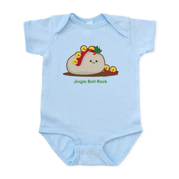 CafePress - Jingle Bell Rock Infant Bodysuit - Baby Light Bodysuit, Size Newborn - 24 Months