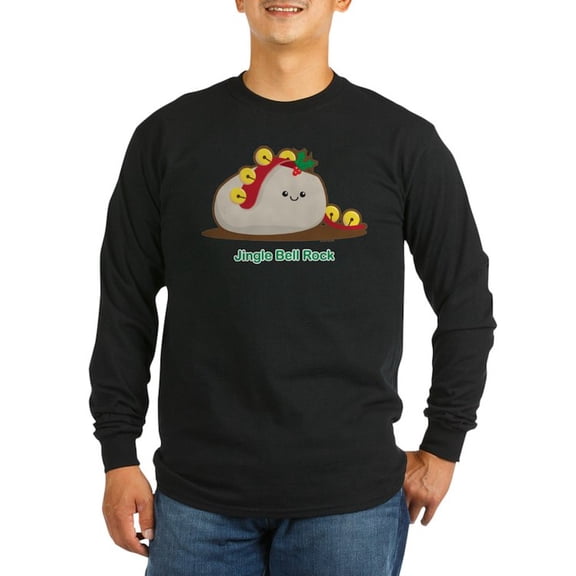 CafePress - Jingle Bell Rock Long Sleeve Dark T Shirt - Long Sleeve Dark T-Shirt