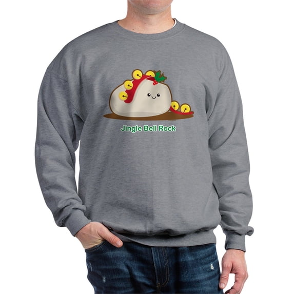 CafePress - Jingle Bell Rock Sweatshirt - Crew Neck Sweatshirt