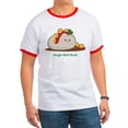 thumbnail image 1 of CafePress - Jingle Bell Rock T Shirt - 100% Cotton Ringed T-Shirt, 1 of 4