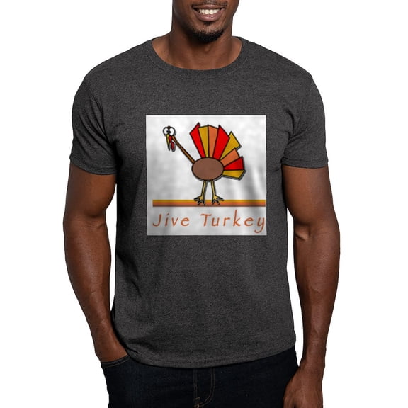 CafePress - Jive Turkey T Shirt - Men's Classic Graphic Cotton T-Shirt