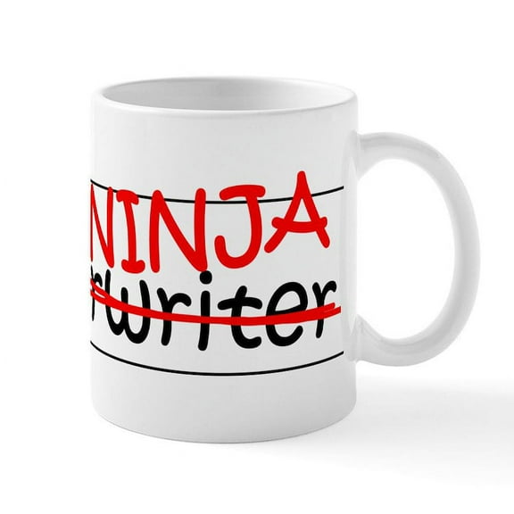 CafePress - Job Ninja Underwriter Mug - 11 oz Ceramic Mug - Novelty Coffee Tea Cup