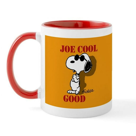CafePress - Joe Cool/Cool Joe Mug - 11 oz Ceramic Mug - Novelty Coffee Tea Cup