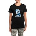 thumbnail image 1 of CafePress - John F Kennedy Tribute Women's Dark Pajamas - Women's Short Sleeve Print T-Shirt and Pants Dark Cotton Pajama Set, 1 of 7