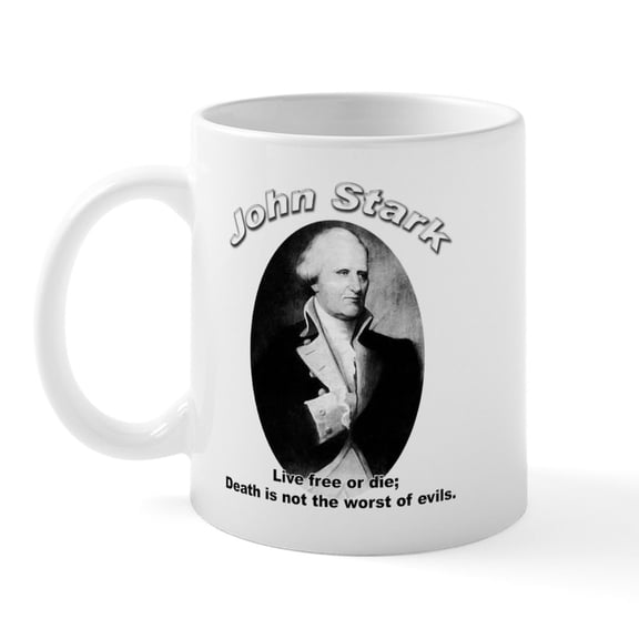 CafePress - John Stark 01 Mug - 11 oz Ceramic Mug - Novelty Coffee Tea Cup