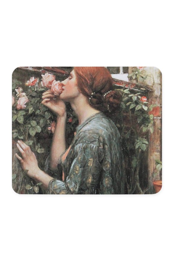 - John William Waterhouse My Sweet Rose Mousepad - Non-slip Rubber Mousepad, Gaming Mouse Pad