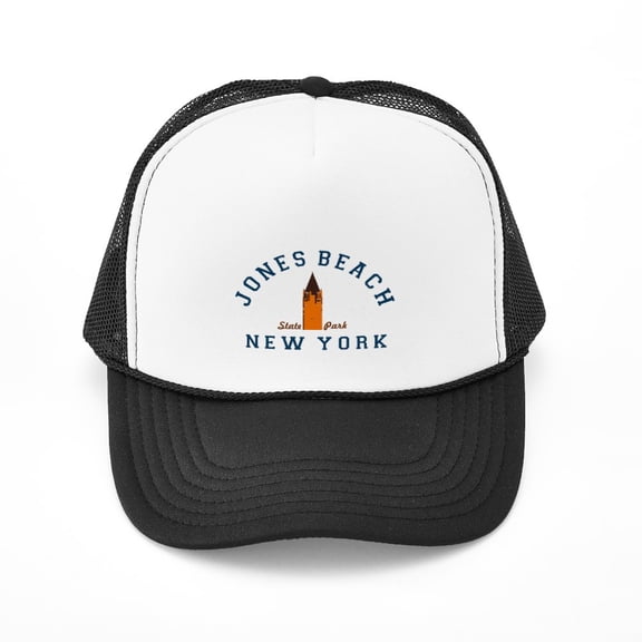 CafePress - Jones Beach - Adjustable Unisex Printed Trucker Hat with Mesh Back
