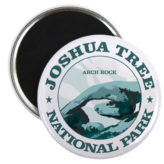 CafePress - Joshua Tree National Park (Rd) Magnets - 2.25" Round Magnet, Refrigerator Magnet, Button Magnet Style