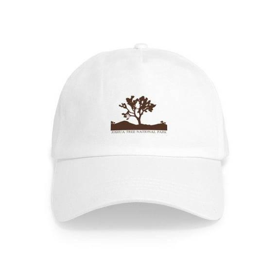 CafePress - Joshua Tree Silhouette Cap - Adjustable 100% Brushed Unisex Casual Cotton Baseball Cap, Beige, 1