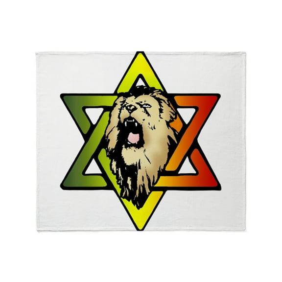 CafePress - Judah Lion Reggae Rasta! Throw Blanket - Soft Fleece Throw Blanket, 50"x60" for All Ages