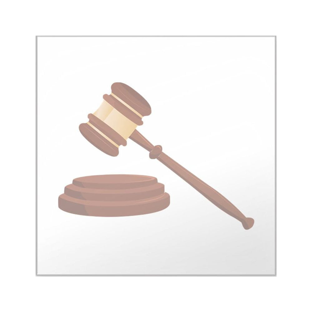 CafePress Judge Gavel Sticker Square Sticker 3" x 3"