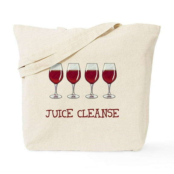 CafePress - Juice Cleanse Juice Diet Tote Bag - Unisex Canvas Tote Bag, Beige, 1-Piece