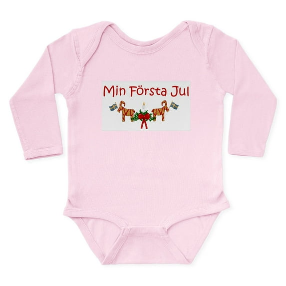 CafePress - Julforsta1 Body Suit - Long Sleeve Cotton Baby Bodysuit