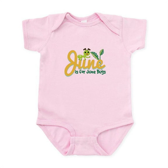 CafePress - June Bug Body Suit - Baby Light Bodysuit, Size Newborn - 24 Months