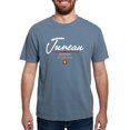 thumbnail image 1 of CafePress - Juneau Script Women's Dark T Shirt - Mens Comfort Colors® Shirt, 1 of 5
