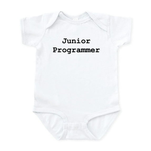 CafePress - Junior Programmer Infant Bodysuit - Baby Light Bodysuit, Size Newborn - 24 Months