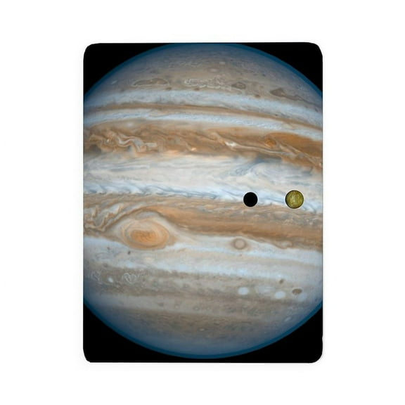 CafePress - Jupiter Throwblanket Large - Large Sherpa Fleece Throw Blanket 80" x 60"