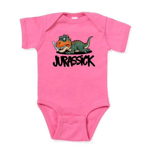 CafePress - Jurassic Dinosaur - Cute Infant Bodysuit Baby Romper - Size Newborn - 24 Months