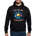 thumbnail image 1 of CafePress - Just A Boy Who Loves Planets I Funny Science Sweatshirt - Pullover Hoodie, Classic, Comfortable Hooded Sweatshirt, 1 of 4