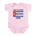 thumbnail image 1 of CafePress - Just A Little Cuban Body Suit - Baby Light Bodysuit, Size Newborn - 24 Months, 1 of 4