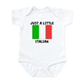 thumbnail image 1 of CafePress - Just A Little Italian Body Suit - Baby Light Bodysuit, Size Newborn - 24 Months, 1 of 4