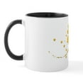 thumbnail image 1 of CafePress - Just Alaska Gold Stars Mug - 11 oz Ceramic Mug - Novelty Coffee Tea Cup, 1 of 6