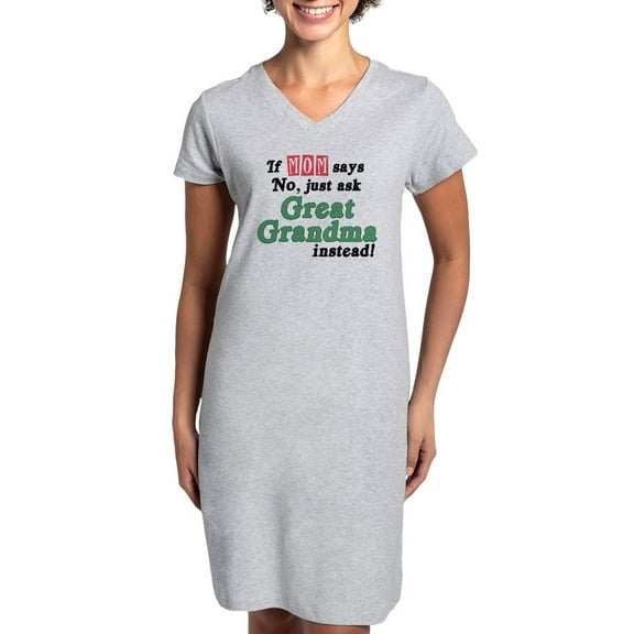 CafePress - Just Ask Great Grandma! - Women's Nightshirt