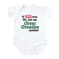thumbnail image 1 of CafePress - Just Ask Great Grandpa! Baby Onesie - Baby Light Bodysuit, Size Newborn - 24 Months, 1 of 4