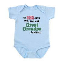 CafePress - Just Ask Great Grandpa! Baby Onesie - Baby Light Bodysuit, Size Newborn - 24 Months