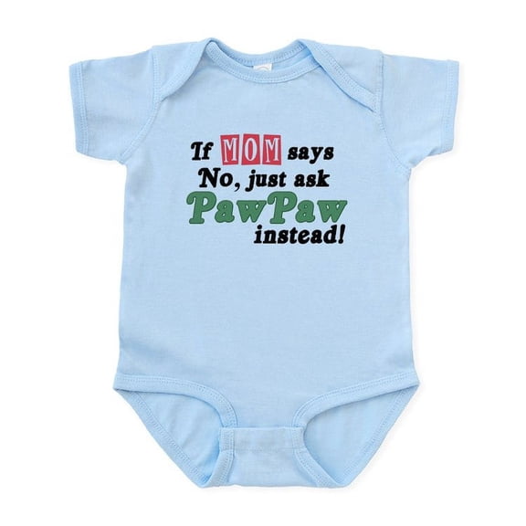 CafePress - Just Ask Pawpaw! Funny Infant Bodysuit - Baby Light Bodysuit, Size Newborn - 24 Months