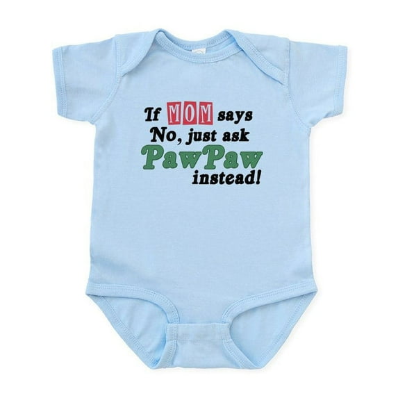 CafePress - Just Ask Pawpaw! Funny Infant Bodysuit - Baby Light Bodysuit, Size Newborn - 24 Months