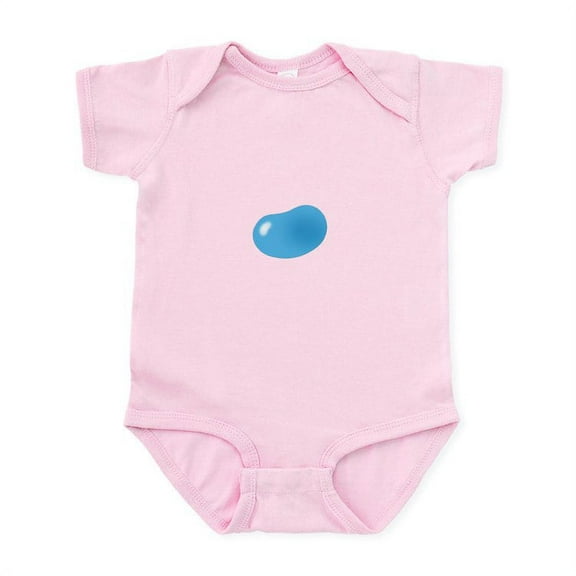 CafePress - Just Blue Jellybean Infant Bodysuit - Baby Light Bodysuit, Size Newborn - 24 Months