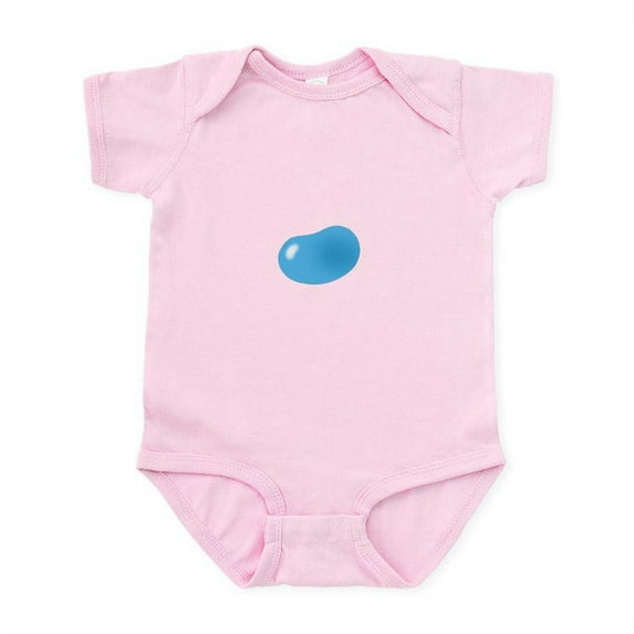 CafePress - Just Blue Jellybean Infant Bodysuit - Baby Light Bodysuit, Size Newborn - 24 Months