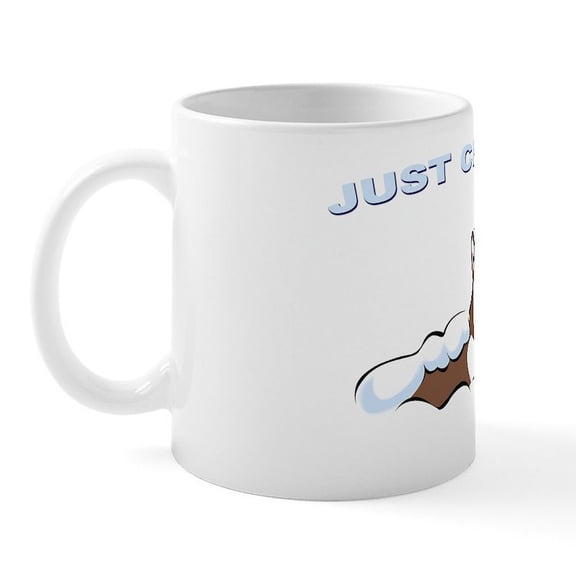 CafePress - Just_Chillin3 Mug - 11 oz Ceramic Mug - Novelty Coffee Tea Cup