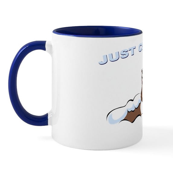 CafePress - Just_Chillin3 Mug - 11 oz Ceramic Mug - Novelty Coffee Tea Cup