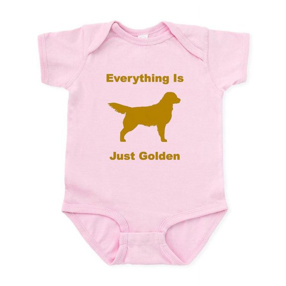 CafePress - Just Golden Infant Bodysuit - Baby Light Bodysuit